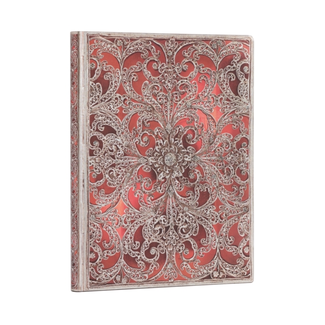 Garnet (Silver Filigree Collection) Ultra Lined Softcover Flexi Journal, Paperback / softback Book