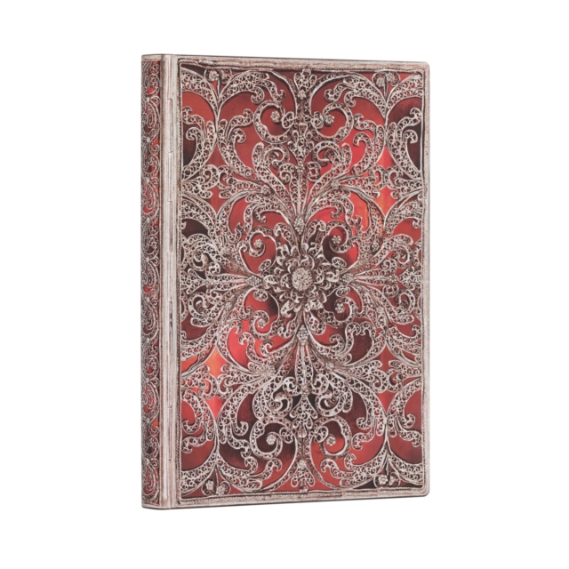 Garnet (Silver Filigree Collection) Midi Lined Softcover Flexi Journal, Paperback / softback Book