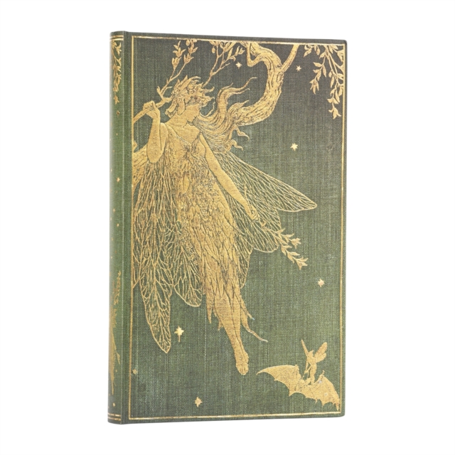 Olive Fairy (Lang’s Fairy Books) Maxi Dot-Grid Hardback Journal (Elastic Band Closure), Hardback Book