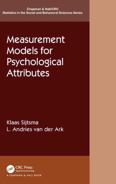 Measurement Models for Psychological Attributes, Hardback Book