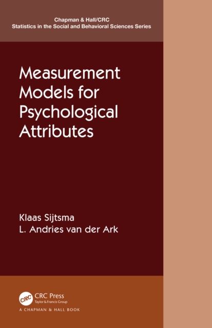Measurement Models for Psychological Attributes, PDF eBook