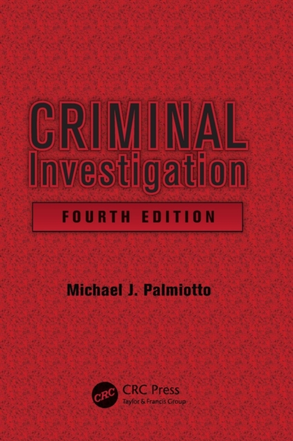 Criminal Investigation, Hardback Book