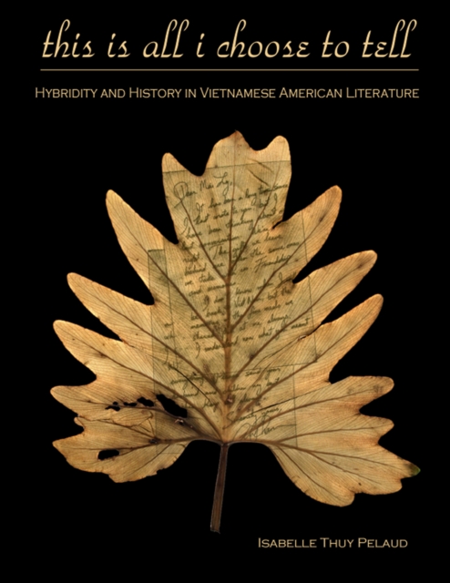 This Is All I Choose to Tell : History and Hybridity in Vietnamese American Literature, PDF eBook