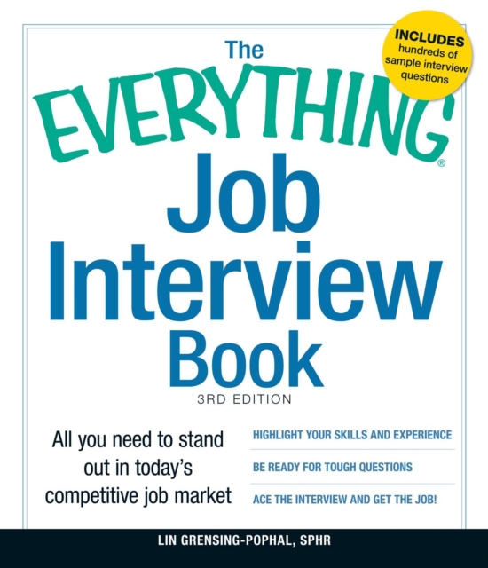 The Everything Job Interview Book : All you need to stand out in today's competitive job market, EPUB eBook