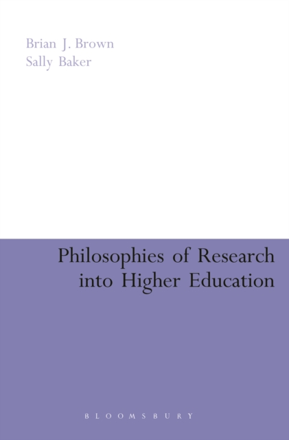 Philosophies of Research into Higher Education, PDF eBook