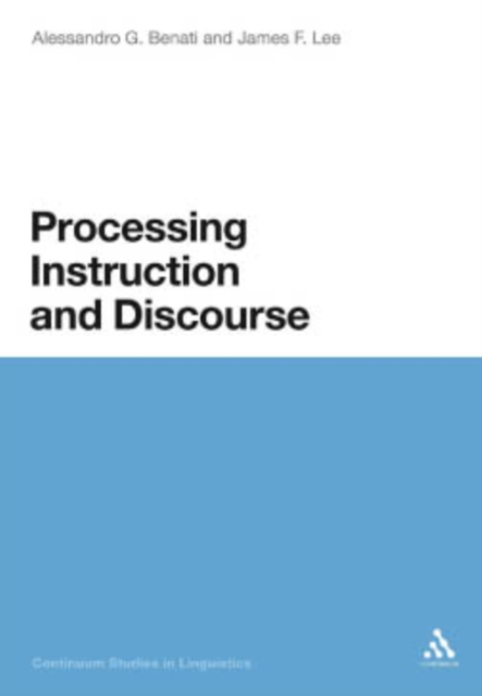 Processing Instruction and Discourse, PDF eBook
