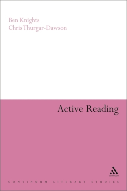 Active Reading : Transformative Writing in Literary Studies, EPUB eBook