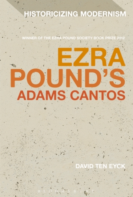 Ezra Pound's Adams Cantos, PDF eBook