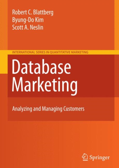 Database Marketing : Analyzing and Managing Customers, Paperback / softback Book
