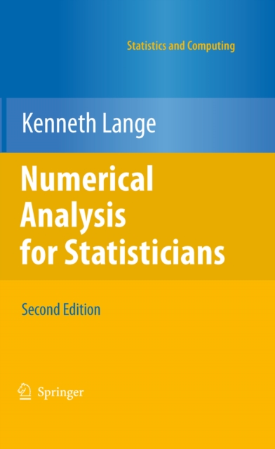 Numerical Analysis for Statisticians, PDF eBook