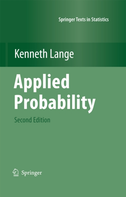 Applied Probability, PDF eBook