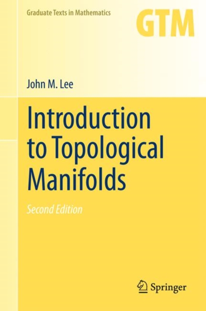 Introduction to Topological Manifolds, Hardback Book