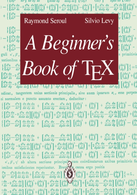 A Beginner's Book of TEX, PDF eBook