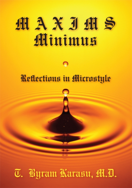 Maxims Minimus : Reflections in Microstyle, EPUB eBook
