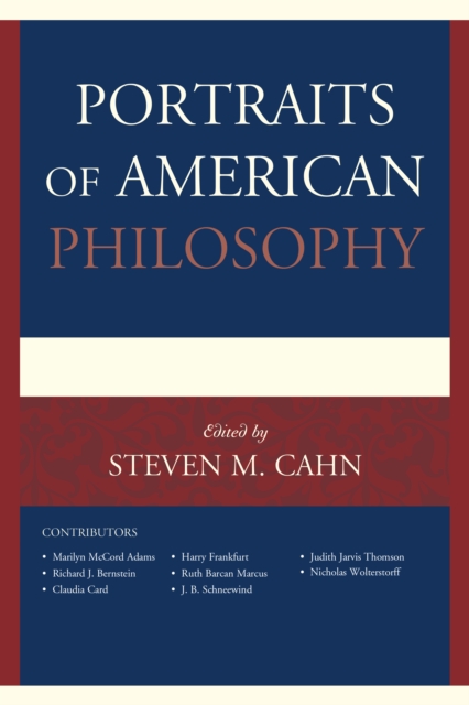 Portraits of American Philosophy, Paperback / softback Book