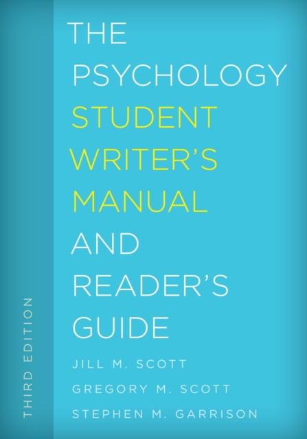 Psychology Student Writer's Manual and Reader's Guide, EPUB eBook