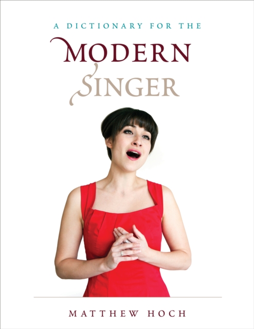A Dictionary for the Modern Singer, Paperback / softback Book