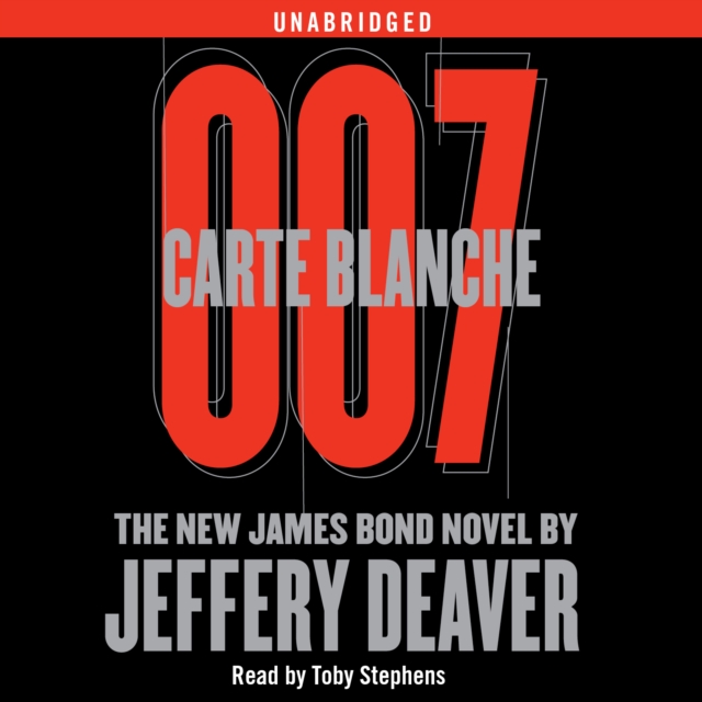 Carte Blanche : The New James Bond Novel, eAudiobook MP3 eaudioBook