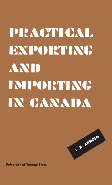 Practical Exporting and Importing in Canada, EPUB eBook