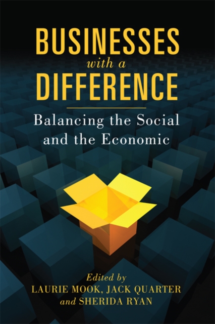 Businesses with a Difference : Balancing the Social and the Economic, Hardback Book