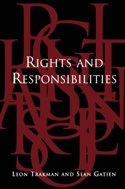 Rights and Responsibilities, PDF eBook