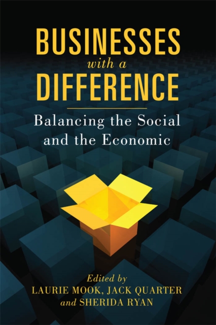 Businesses with a Difference : Balancing the Social and the Economic, PDF eBook