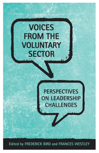 Voices From the Voluntary Sector : Perspectives on Leadership Challenges, PDF eBook