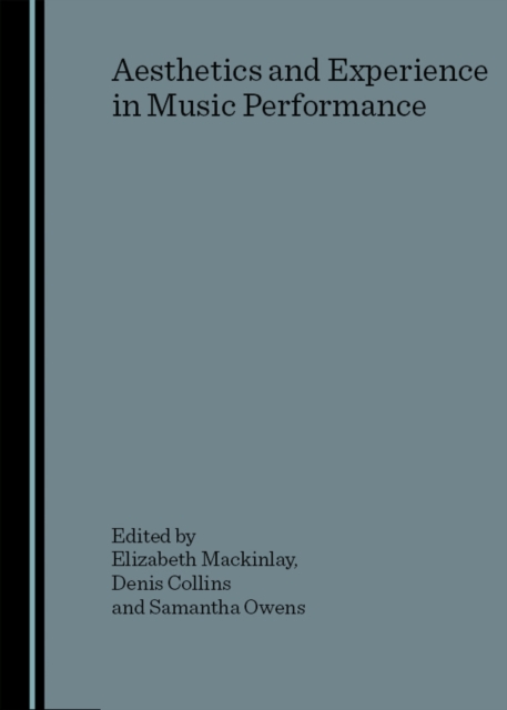 None Aesthetics and Experience in Music Performance, PDF eBook
