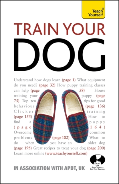 Train Your Dog: Teach Yourself, Paperback Book