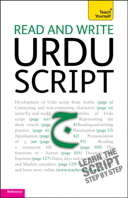 Read and write Urdu script: Teach yourself, Paperback / softback Book