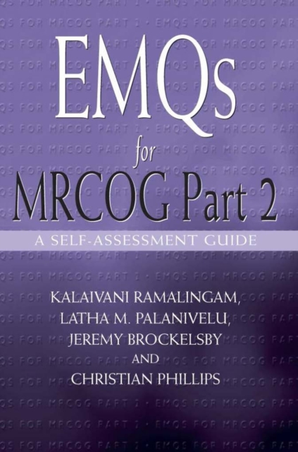 EMQs for MRCOG Part 2 : A Self-Assesment Guide, PDF eBook