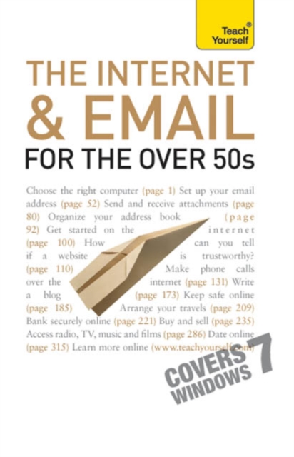 The Internet and Email For The Over 50s: Teach Yourself Ebook Epub, EPUB eBook
