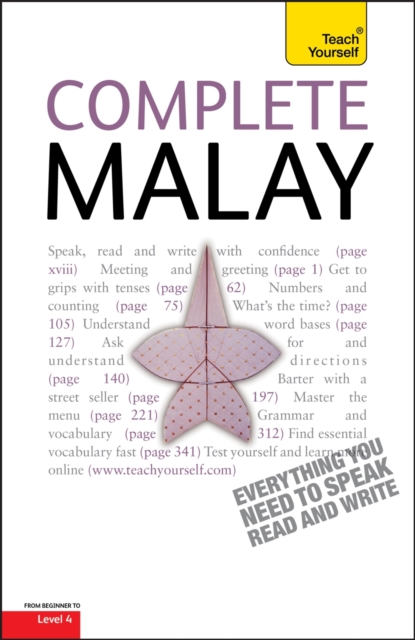 Complete Malay Beginner to Intermediate Book and Audio Course : Learn to read, write, speak and understand a new language with Teach Yourself, EPUB eBook