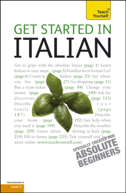 Get Started in Beginner's Italian: Teach Yourself, EPUB eBook