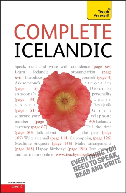 Complete Icelandic Beginner to Intermediate Book and Audio Course : Learn to read, write, speak and understand a new language with Teach Yourself, EPUB eBook