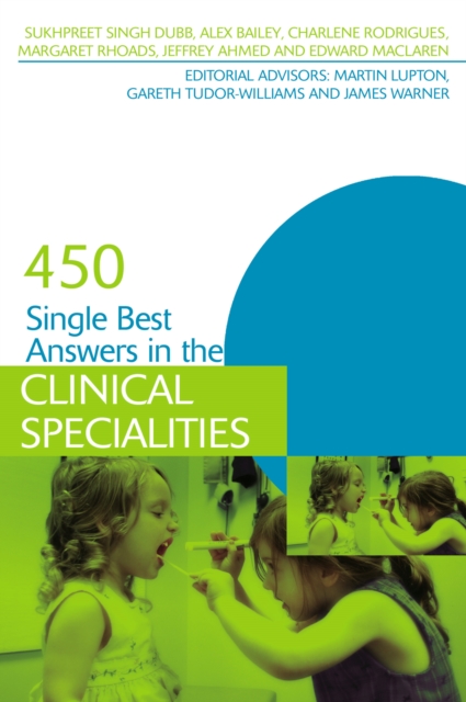 450 Single Best Answers in the Clinical Specialities, PDF eBook