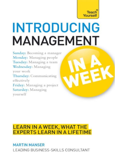 Introducing Management in a Week: Teach Yourself, EPUB eBook