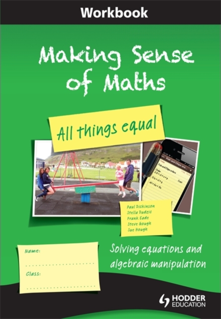 Making Sense of Maths: All Things Equal - Workbook : Workbook, Paperback Book