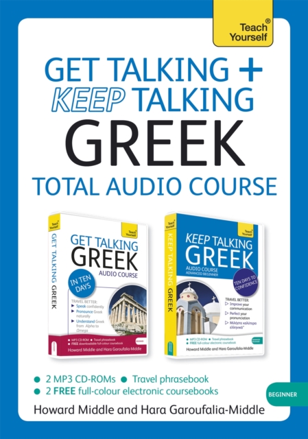 Get Talking and Keep Talking Greek Total Audio Course : (Audio pack) The essential short course for speaking and understanding with confidence, CD-Audio Book