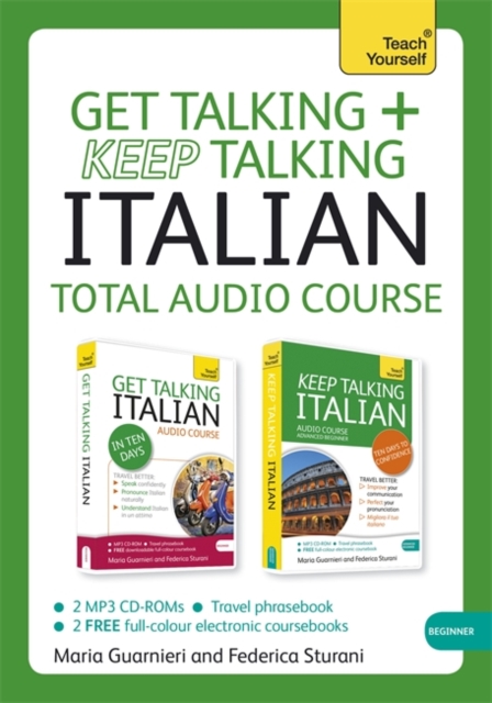 Get Talking and Keep Talking Italian Total Audio Course : (Audio pack) The essential short course for speaking and understanding with confidence, CD-Audio Book