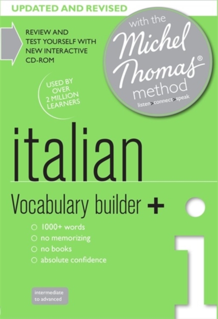 Italian Vocabulary Builder+ (Learn Italian with the Michel Thomas Method), CD-Audio Book