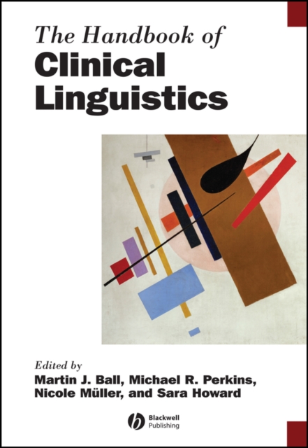 The Handbook of Clinical Linguistics, PDF eBook