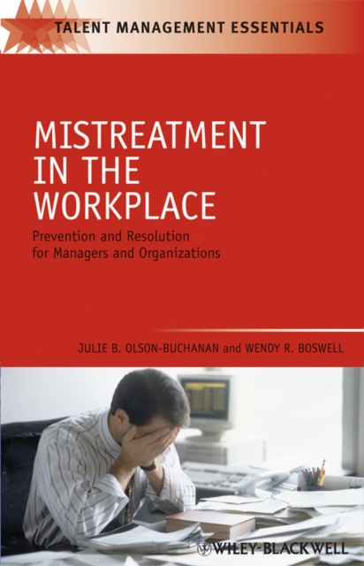 Mistreatment in the Workplace : Prevention and Resolution for Managers and Organizations, PDF eBook