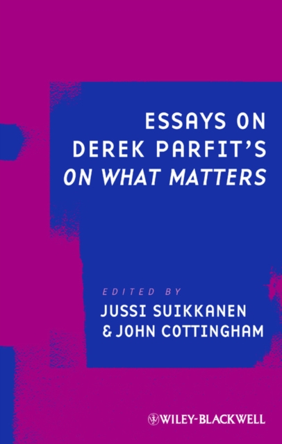 Essays on Derek Parfit's On What Matters, PDF eBook