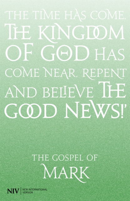 NIV Gospel of Mark, Paperback / softback Book