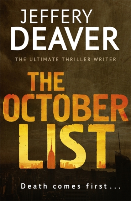 The October List, Hardback Book