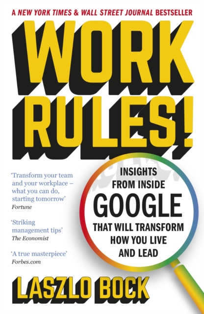 Work Rules! : Insights from Inside Google That Will Transform How You Live and Lead, EPUB eBook