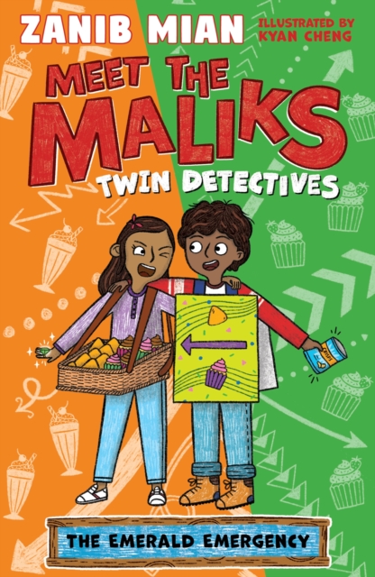 Meet the Maliks – Twin Detectives: The Emerald Emergency : Book 3, Paperback / softback Book