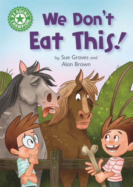 Reading Champion: We Don't Eat This! : Independent Reading Green 5, Paperback / softback Book