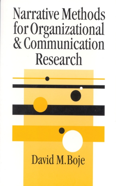 Narrative Methods for Organizational & Communication Research, EPUB eBook